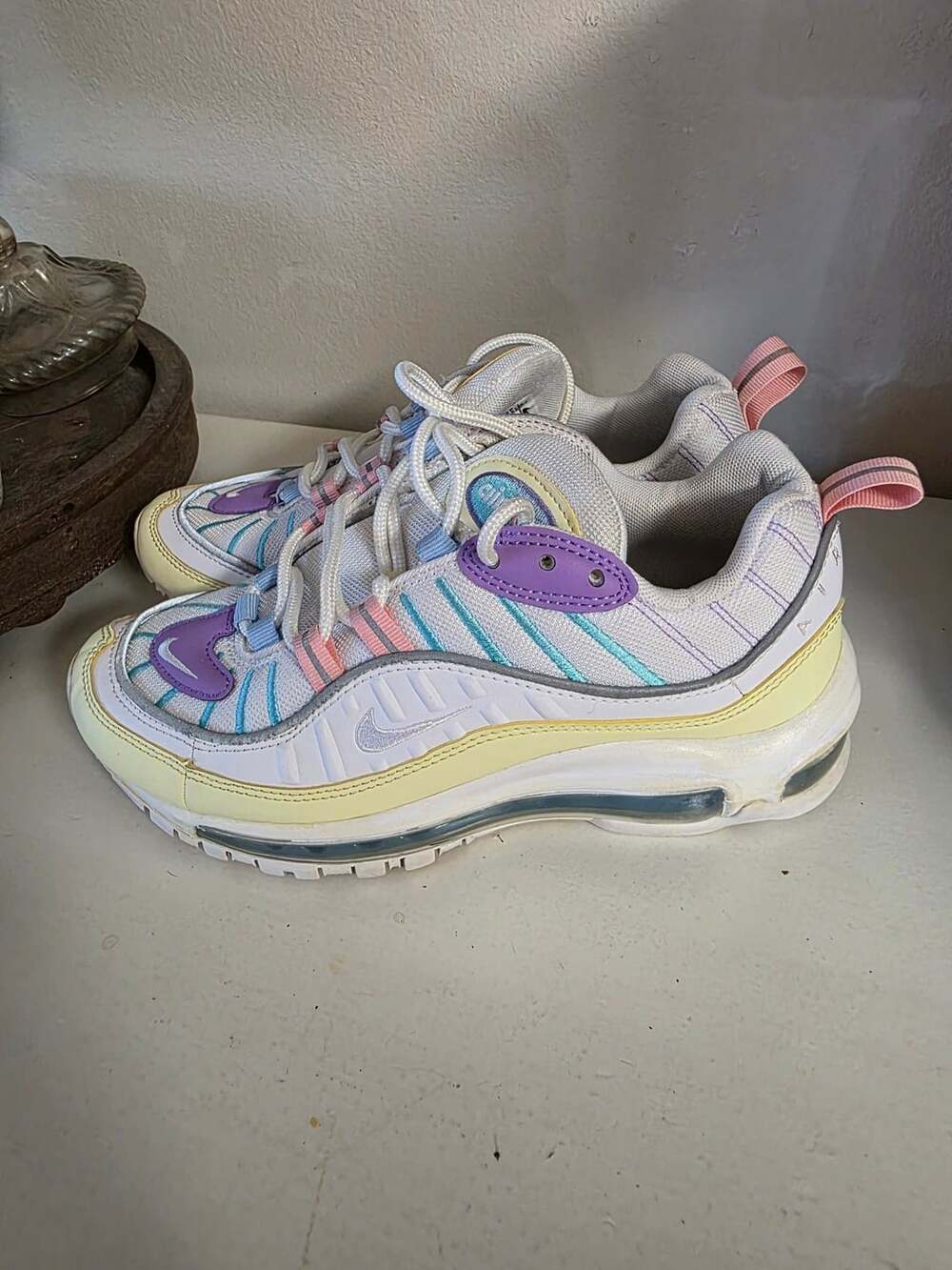 Women's Nike Air Max 98 Easter Pastels AH6799-300, 6.5